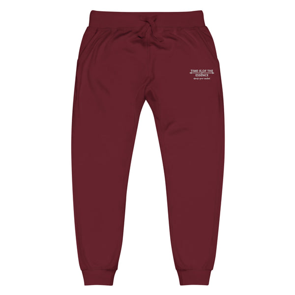 Time is of the Essence Unisex fleece sweatpants