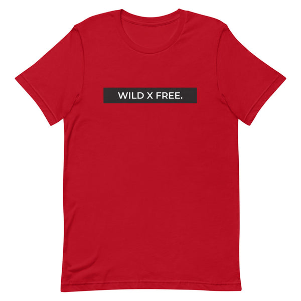 "WILD X FREE" TEE