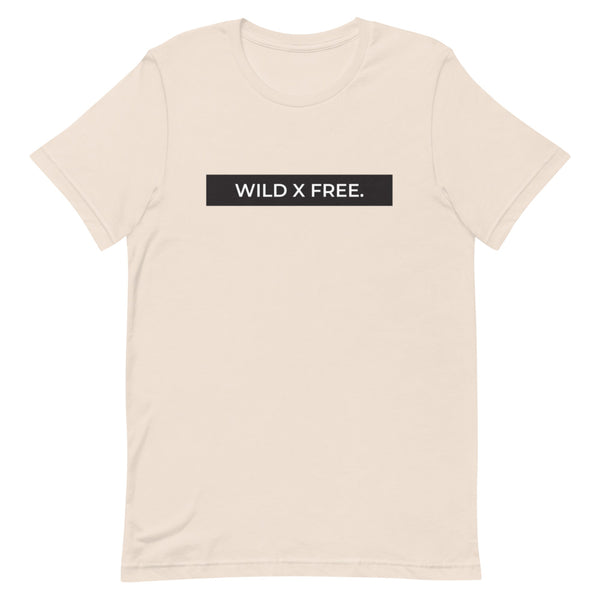 "WILD X FREE" TEE